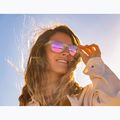 Napszemüveg Aztron Party white marble print/polarized rose pink mirror/brown 6