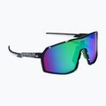 Napszemüveg Aztron Thunder metalblack/white/polarizedgreen/twilightmirr/grey