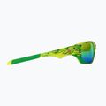 Gyerek napszemüveg Aztron Shine spark lime/wayve/polarized green/yellow mir/grey 3
