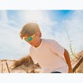 Gyerek napszemüveg Aztron Shine spark lime/wayve/polarized green/yellow mir/grey 6