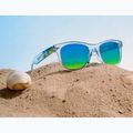 Gyerek napszemüveg Aztron Solar ice grey/graffiti/polarized blue/yellow mirror/grey. 10