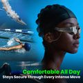 Úszószemüveg Holoswim Solla Wave AI Music silver 5