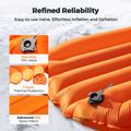 Flextail Zero R05 normál narancssárga felfújható matrac 12