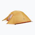 3 személyes trekking sátor Naturehike Cloud Up 3 Base 2 ornage
