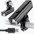 Első kerékpárlámpa Rockbros 24610002001 Front Light 1000 Lumen black 3
