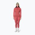 Női Termoaktiv pulóver Devold Duo Active Merino 205 Zip Neck marsala 2