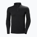 Férfi Termoaktiv pulóver Helly Hansen Lifa Merino Midweight 1/2 Zip black