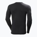 Férfi Helly Hansen Lifa Merino Midweight Crew thermo hosszú ujjú fekete 2