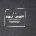 Férfi trekking pulóver Helly Hansen F2F Organic Cotton Hoodie ébenfekete melange 3