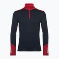 Férfi hőaktív pulóver Helly Hansen Lifa Merino Midweight 1/2 Zip navy