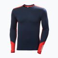 Férfi hőaktív pulóver Helly Hansen Lifa Merino Midweight Crew navy/598 5