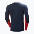 Férfi hőaktív pulóver Helly Hansen Lifa Merino Midweight Crew navy/598 6