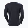 Férfi hőaktív pulóver Helly Hansen Lifa Active Stripe Crew navy 10