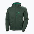 Férfi hibrid dzseki Helly Hansen Odin Stretch kapucnis szigetelő legmélyebb lucfenyő színben 5