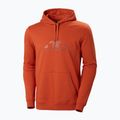 Férfi trekking pulóver Helly Hansen Nord Graphic Pull Over Hoodie piros 62975_308 5