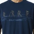 Helly Hansen Skog Recycled Graphic férfi trekking póló tengerészkék 63083_584 4