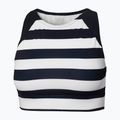 Fürdőruha felső Helly Hansen HP Cropped Top navy stripe