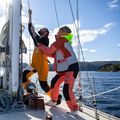 Helly Hansen női vitorlás kabát Newport Coastal terrakotta színű 10