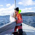 Helly Hansen női vitorlás kabát Newport Coastal terrakotta színű 11