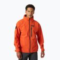 Férfi vitorlás dzseki Helly Hansen HP Racing Hooded patrol narancssárga