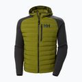Férfi vitorlás dzseki Helly Hansen Arctic Ocean Hybrid Insulator olívazöld 6