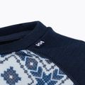 Női hőaktív pulóver Helly Hansen Lifa Merino Midweight Graphic Crew navy star pixel 8