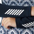 Női hőaktív pulóver Helly Hansen Lifa Merino Midweight Graphic Crew navy star pixel 4