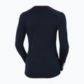 Női hőaktív pulóver Helly Hansen Lifa Merino Midweight Graphic Crew navy star pixel 10