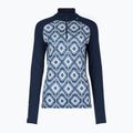 Női termikus pulóver Helly Hansen Lifa Merino Midweight Gra 1/2 Zip navy csillag pixel 5