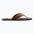 Férfi flop-flop papucs Helly Hansen Seasand 2 Leather Sandals honey wheat 10