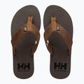 Férfi flop-flop papucs Helly Hansen Seasand 2 Leather Sandals honey wheat 13