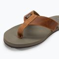 Férfi flop-flop papucs Helly Hansen Seasand 2 Leather Sandals honey wheat 7