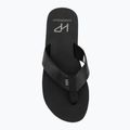 Férfi Helly Hansen Seasand 2 bőr szandál fekete / esett szikla flip flopok 5