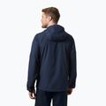Férfi vitorlás kabát Helly Hansen Salt Striped Windbreaker navy 2