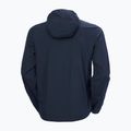 Férfi vitorlás kabát Helly Hansen Salt Striped Windbreaker navy 6