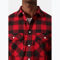 Férfi Helly Hansen Lokka Organic Flannel piros bivaly kockás ing 3