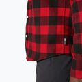 Férfi Helly Hansen Lokka Organic Flannel piros bivaly kockás ing 4