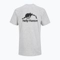 Férfi póló Helly Hansen Nord Graphic grey melang 2