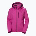 Női vitorlás dzseki Helly Hansen Crew Hooded Midlayer 2.0 magenta 2.0 7