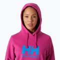 Helly Hansen női pulóver HH Logo Hoodie 2.0 magenta 2.0 2