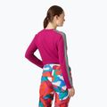 Női hőaktív pulóver Helly Hansen Lifa Active Stripe Crew magenta 2.0 2
