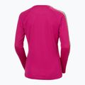 Helly Hansen Lifa Active Stripe Crew magenta 2.0 női hosszú ujjú termálruha 5