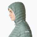 Helly Hansen női pehelykabát Sirdal Hooded Insulator szürke kaktusz 3