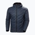 Férfi Helly Hansen Lifaloft Hooded Insulator hibrid dzseki navy 5