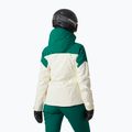 Női sí dzseki Helly Hansen Alphelia smaragd hó 2