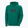 Férfi Helly Hansen HH Logo Hoodie 2.0 smaragdzöld 5