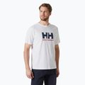 Férfi Helly Hansen Logo T-shirt 2.0 fehér