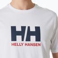 Férfi Helly Hansen Logo T-shirt 2.0 fehér 3