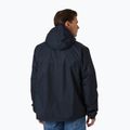 Férfi Helly Hansen Vancouver Fleece bélelt esőkabát navy 2