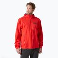 Férfi Helly Hansen Momentum 3L Stretch figyelmeztető piros esőkabát